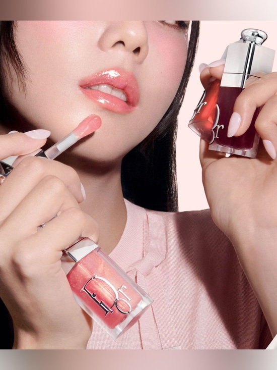 Dior Other - Dior Addict lip glow oil  Juicy Lip Glow Oil — Peach & Silver Mint New